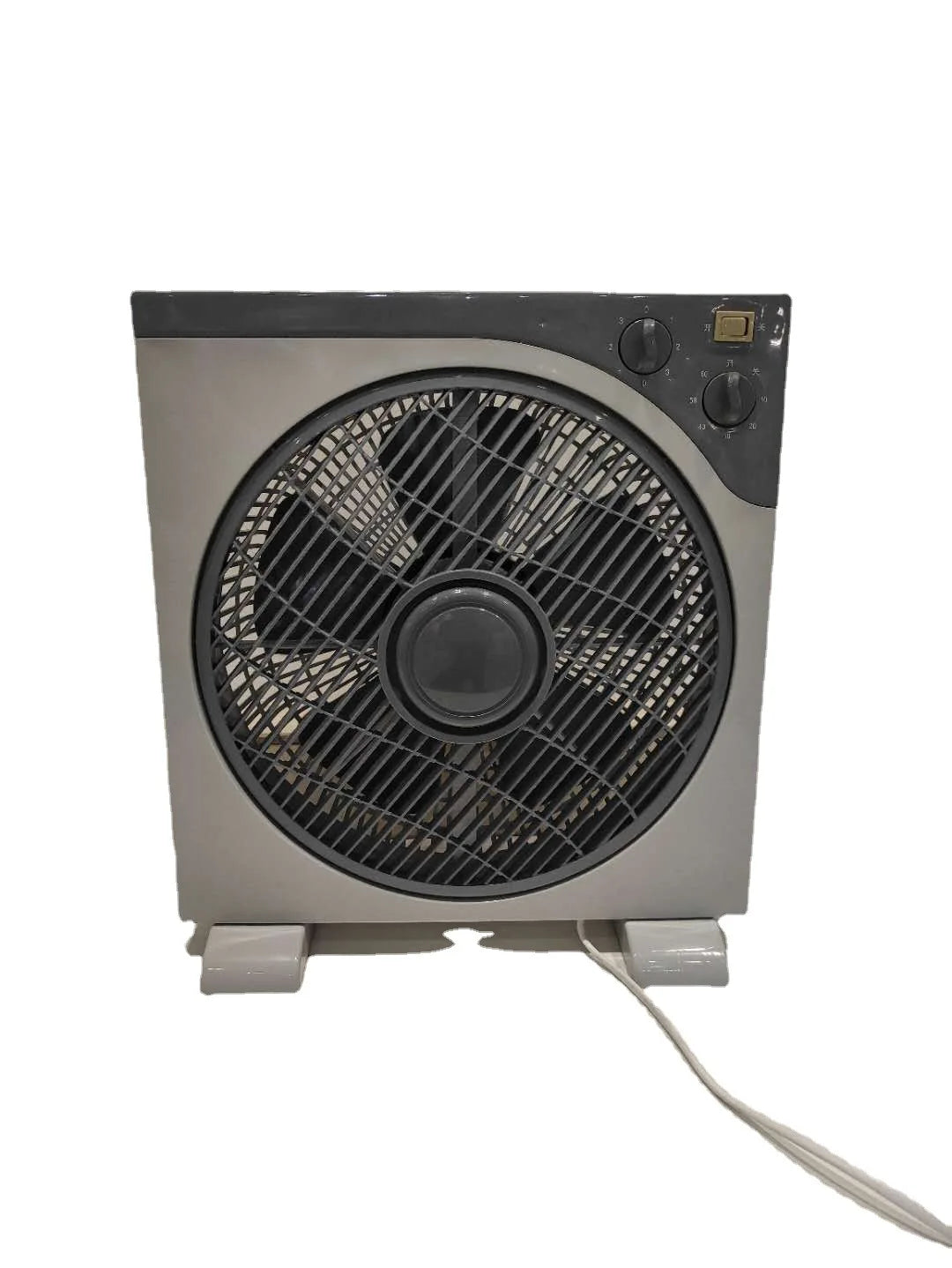 Cheap Office Home Commercial Plastic Electric 10/12inch Table Square Box Fan