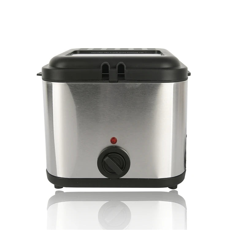 RTS Custom Large Capacity 1200W Electric Deep Fryer Stainless Steel Kitchen Home Appliance