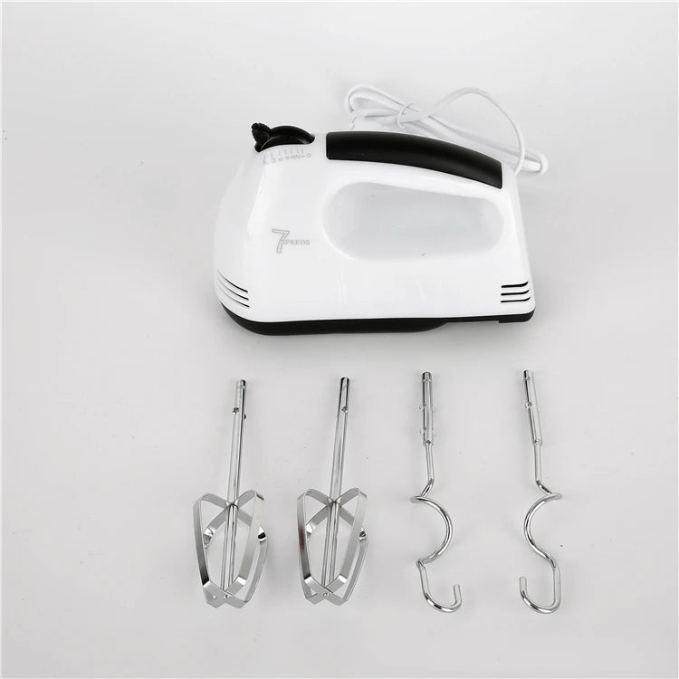 Wholesale 7 Gear Speeds 300W Mixer Electric Hand Mixers Kitchen Handheld Egg Beater Household Manual Milk Beater