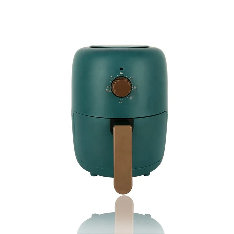RTS 500W Household Air Fryer 500W 3.5L Air Fryer Healthy Low Fat Cooking Pot Intelligent Round Mini Air Fryer