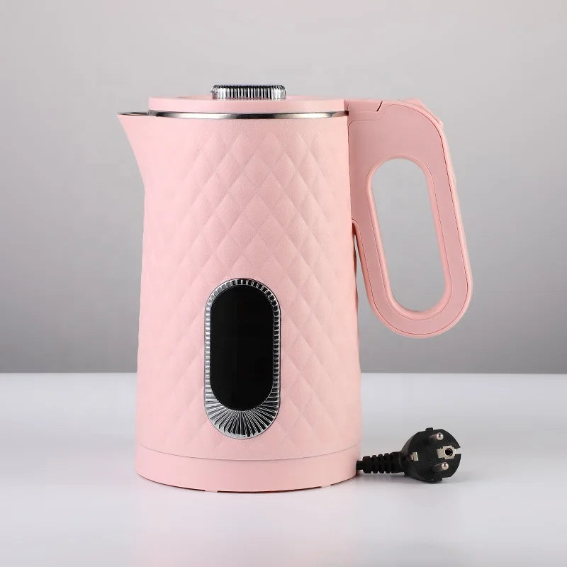 2.3 Liter Electric Kettle Stainless Steel Double Layer Electric Kettle Anti-scalding Heat Preservation Electric Kettle