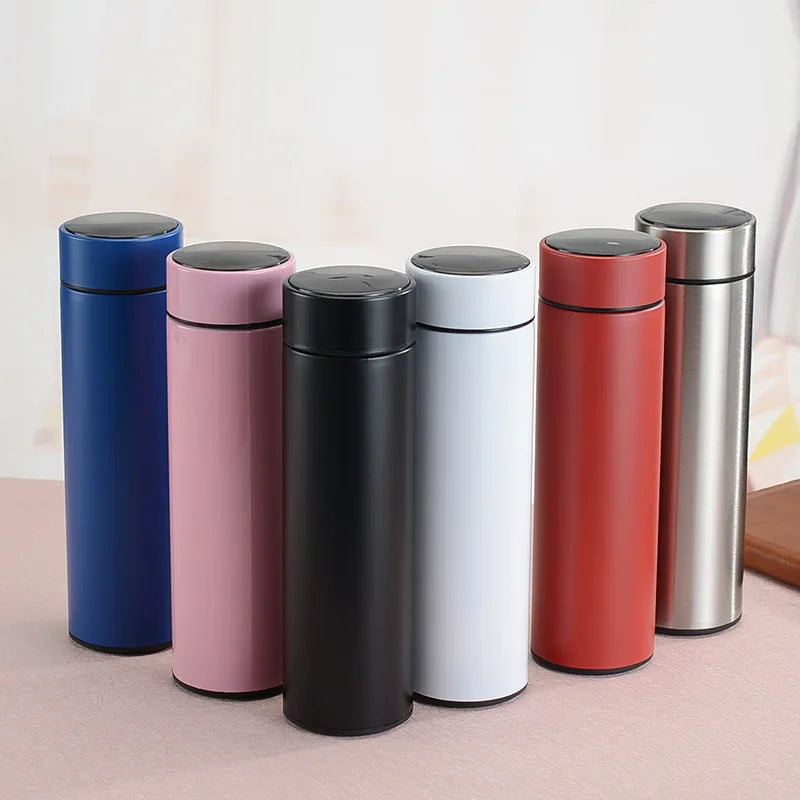 Hot Sell Smart Water Bottle Vacuum Cup Vacuum Intelligent Water Bottle Flask Temperature Display Mug With Led Touch Screen
