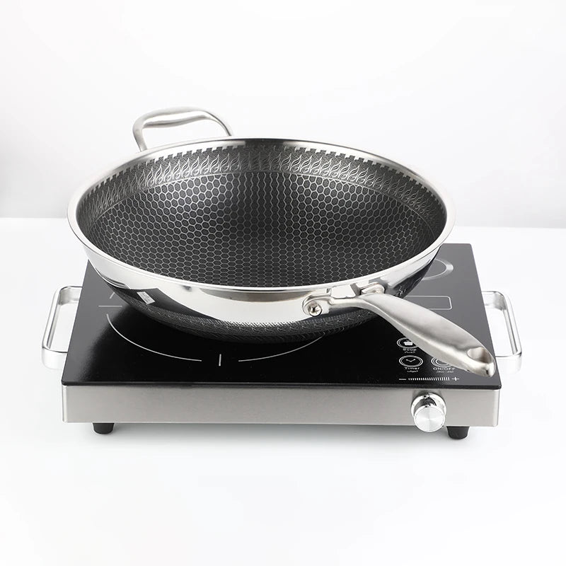 Professional Single Burner Radiant-cooker Multifunction Induction Cookers 2200W Hot Pot Induction Cooker