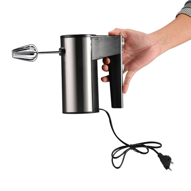 High Quality RTS Electric Hand Mixer Kitchen Appliances with Turbo Feature for Mixing Food Egg Beater Dough Hook Accessory