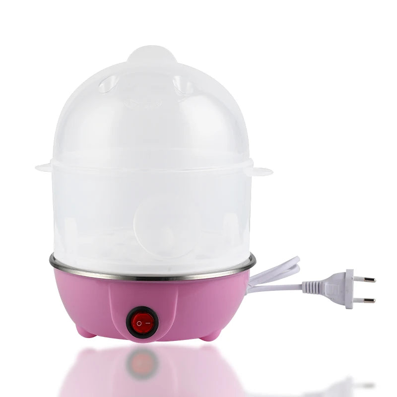 RTS Wholesale Egg Cooker Food Heating Steamer Two Layers 12 Eggs Capacity Electric Stainless Steel Egg Boiler