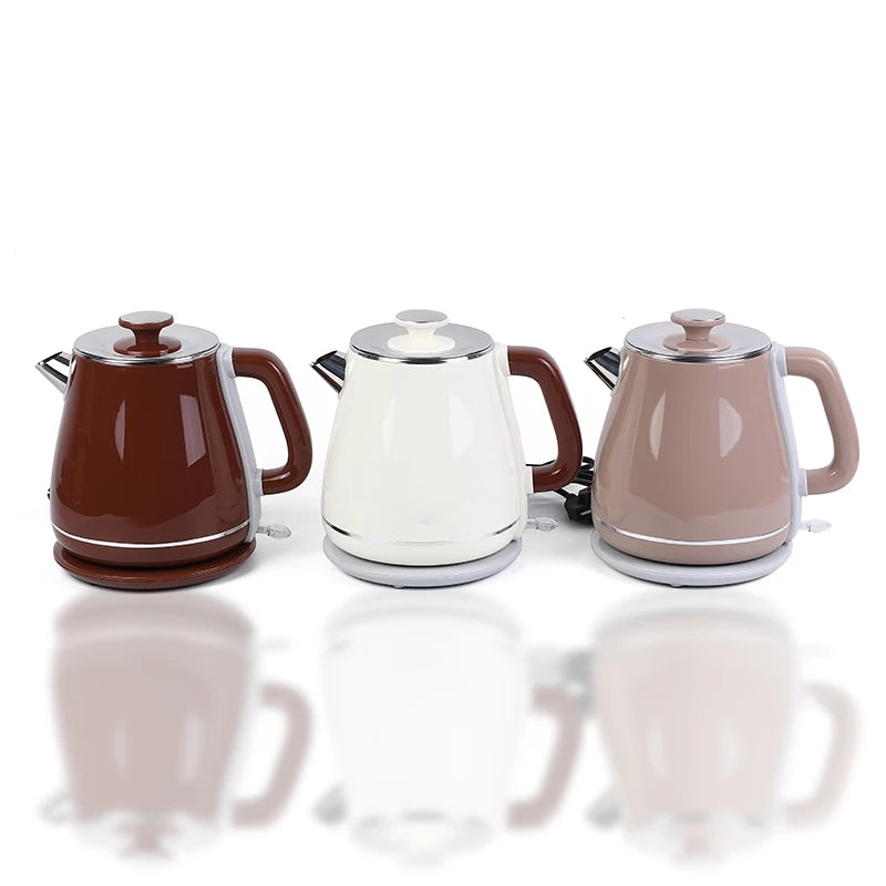 RTS 1800W 2.3L Electric Stainless Steel Hot Water Kettle 220V 75cm Wire for Household Travel Boiling Water