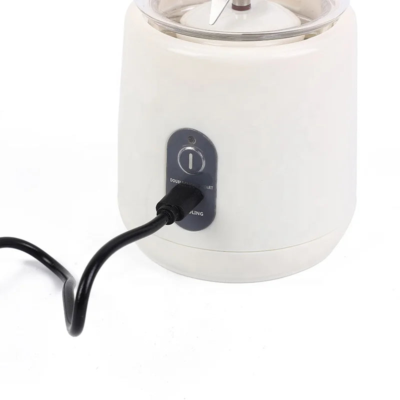 RTS USB 52CM 450ML 65W Fruit Portable Smoothie Rechargeable Blender Portable Maker Food Mixer Portable Cup Blender Juicer