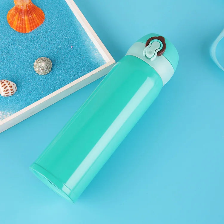 Wholesale 500ml Keep 24h Thermos Food Grade Stainless Steel Vacuum Flask Thermal Travel Cup