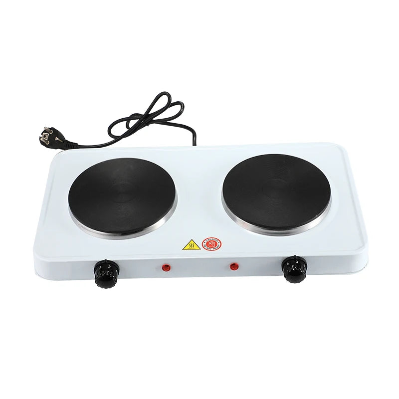 In Stock 2000W Portable Hot Plate Kitchen Appliances Electric Double Cooking Stove Hot Plates for Cooking