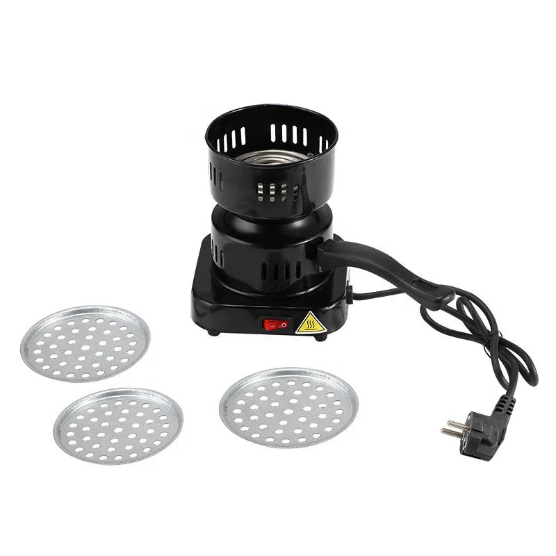 Electrical Charcoal Heater Burner Electronic Foil Puncher Paper Charcoal Hookah Starter Stove