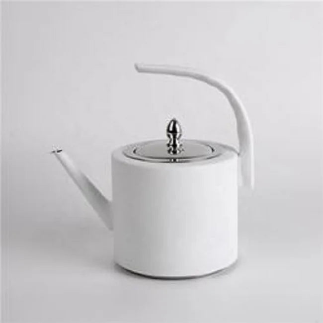 RTS High Quality White All Purpose Gas Kettle Stainless Steel Tea Kettle Simple Teapot in Hand