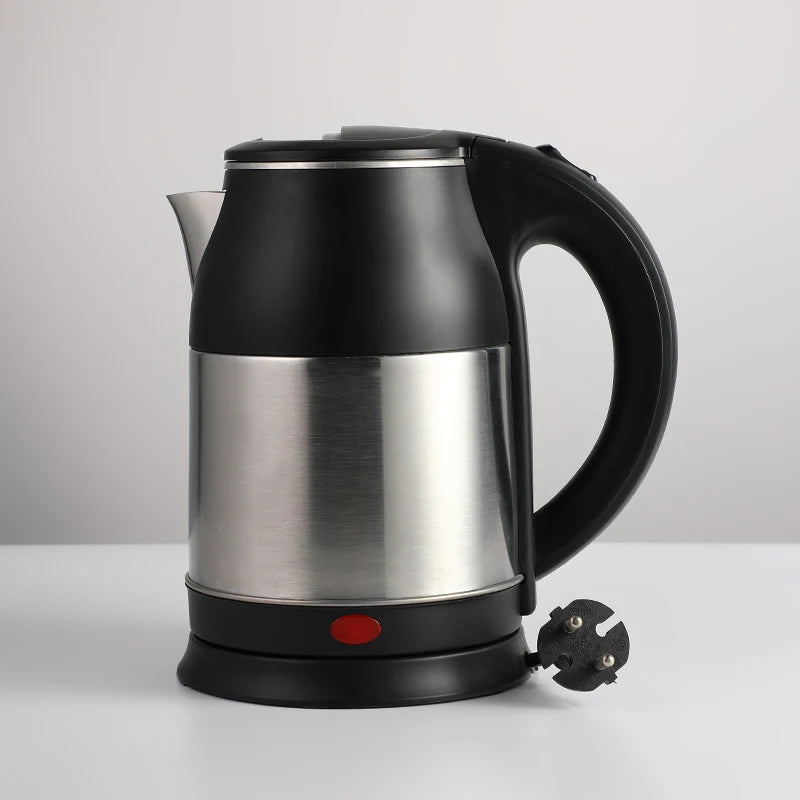 Multipurpose 201 Ss Electric Kettle Home Appliance 2L Heating Element 1500w Portable Electric Water Kettle
