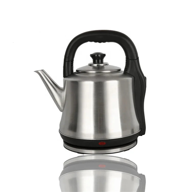 Wholesale Big Size 4L Electric Kettle Stainless Steel Black Fast Water Boiling Electric Kettle