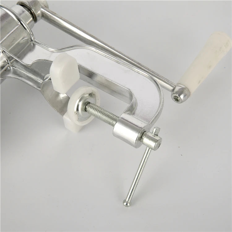 Household Stand Food Mixer Stainless Steel Manual Meat Grinder Sausage Filling Machine With Sausage Making Tool