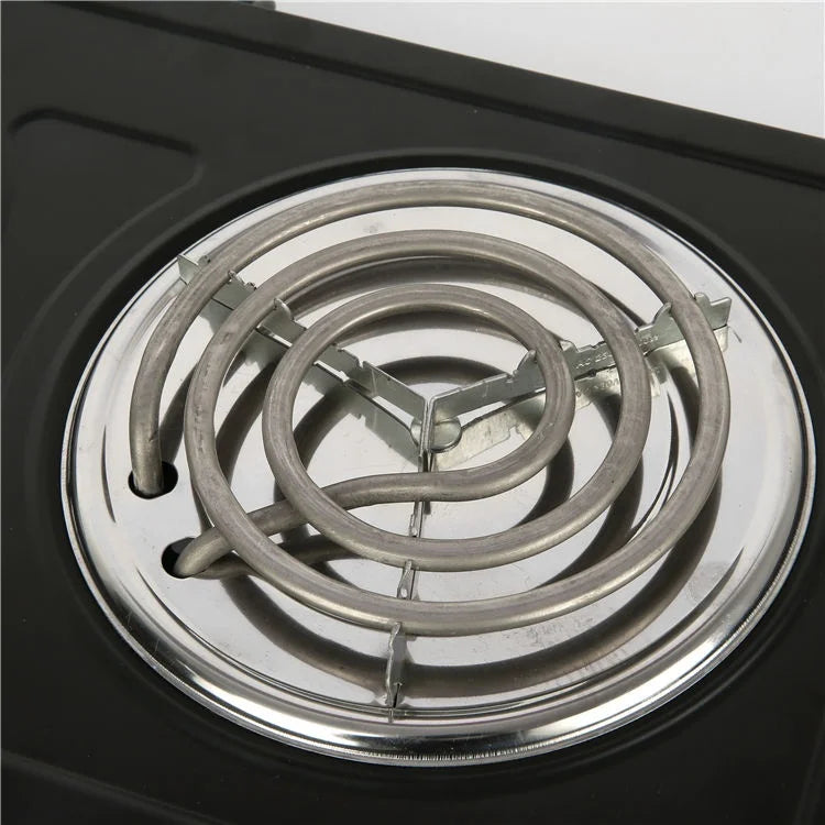 Wholesale Stainless Steel Double Hot Plate Stove Countertop Spiral Electric Hot Plate Cooking Element