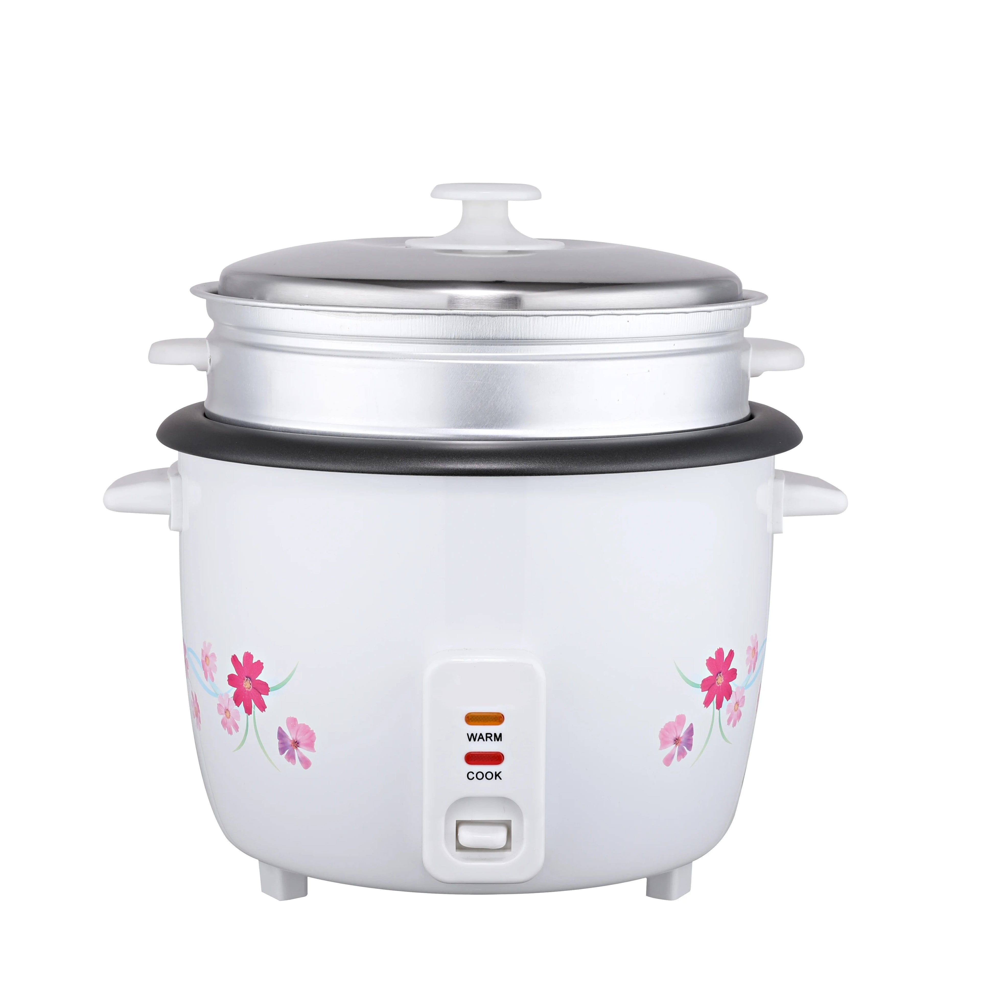 RTS Custom 5L Electric Rice Cooker 900W with Steaming Basket One Key Start Big Capacity for Hotel and Household Use