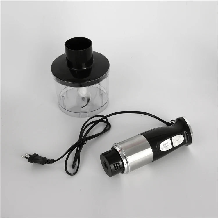 4 in 1 Hand Blender Stick 500W Handheld Portable 2 Speeds Juicer Machine Electrical Large Commercial Hand Blender Set