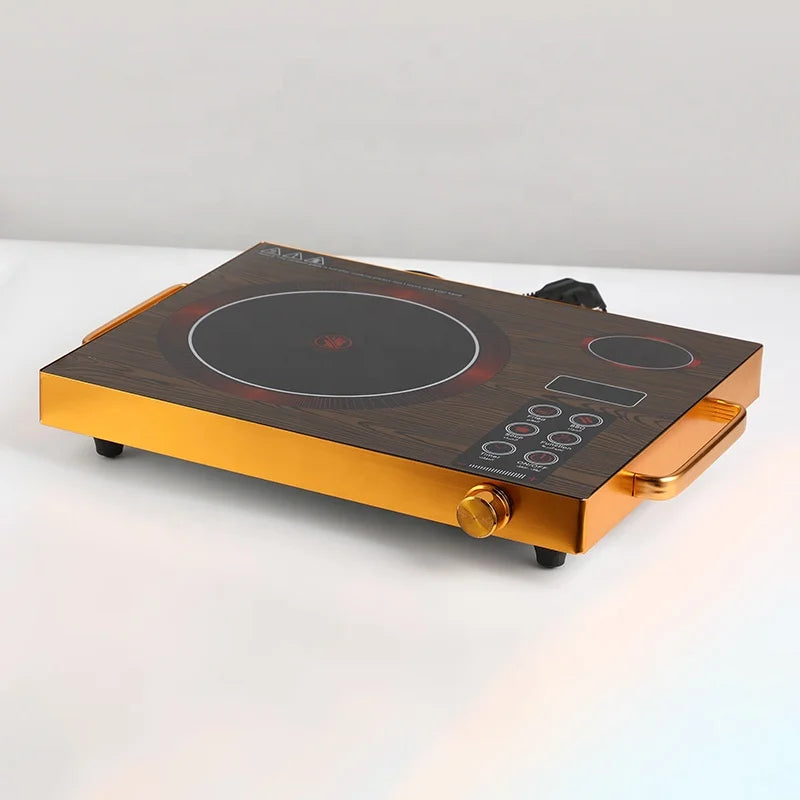 Kitchen Appliance Electric Infrared Cooker 2200w Touch Button Panel Single Electric Induction Cooker Burner