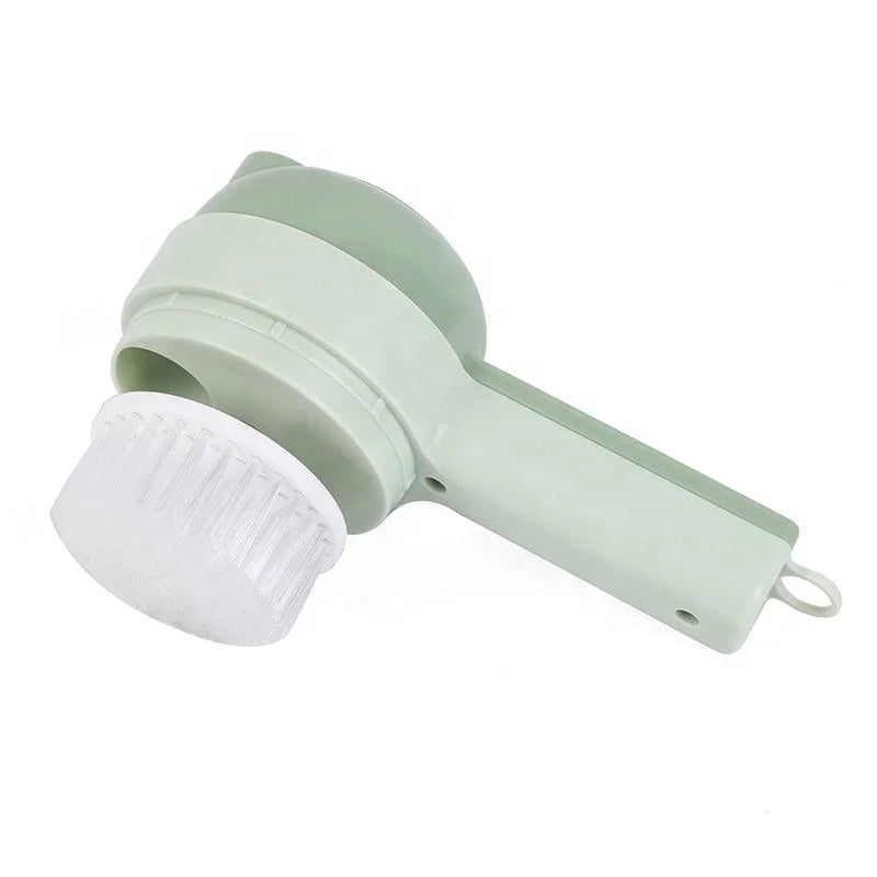 Plastic Stainless Steel Blade Hand Manual Pull Cord Vegetable Kitchen Accessories Ground Meat Eggbeater Mini Garlic Blender