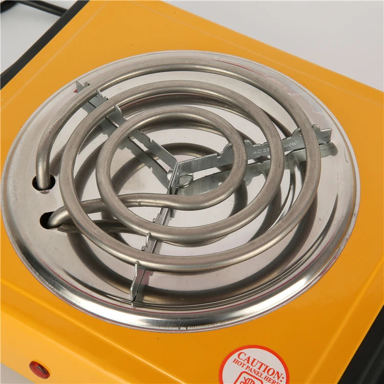1000watts Small Electric Cooking Hot Plate Portable Temperature Control Electric Stove Coil Spiral Tubes Hot Plate