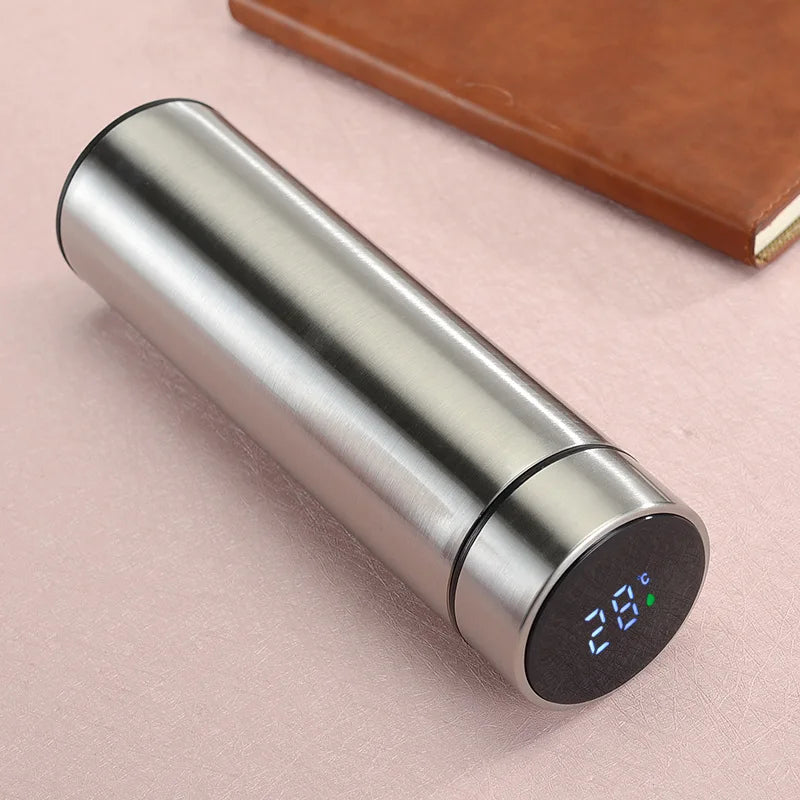 Hot Sell Smart Water Bottle Vacuum Cup Vacuum Intelligent Water Bottle Flask Temperature Display Mug With Led Touch Screen