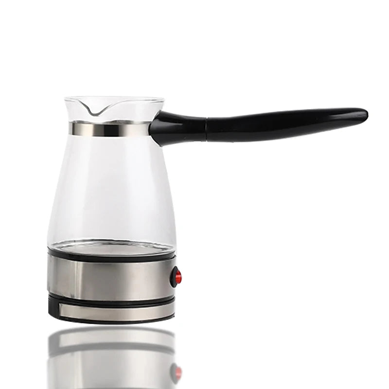 RTS Wholesale 500ml Heat Resistant Glass Coffee Maker Glass Electric Turkish Coffee Pot