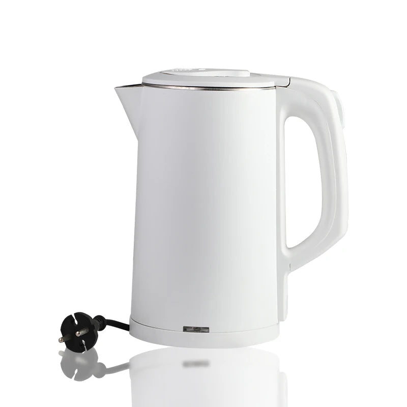 Wholesale High Quality 2L Household White Water Electric Kettle 220v 201 Stainless Steel Electric Kettle
