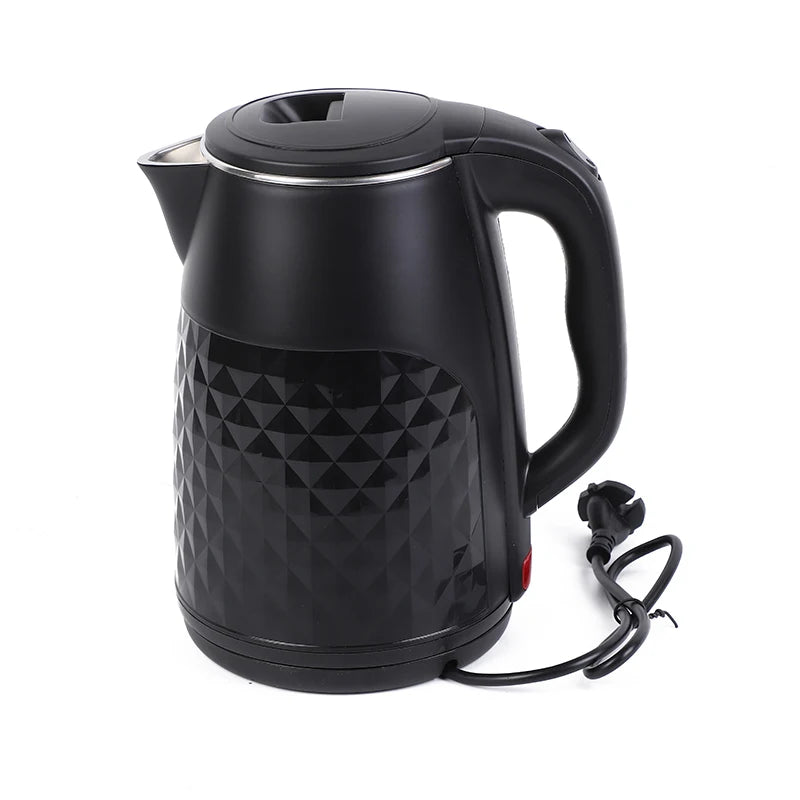 RTS New 1500W Electric Water Kettle 2.5L 220V Stainless Steel 75cm Big Capacity Automatic Turn Coffee Heater for Household Use