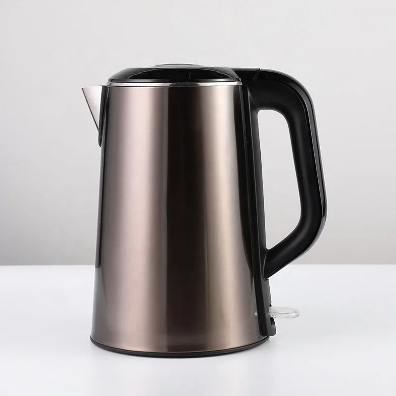 RTS 2024 2.2L Stainless Steel Electric Kettle 220V Large Capacity for Hotels and Household Use Factory Wholesale