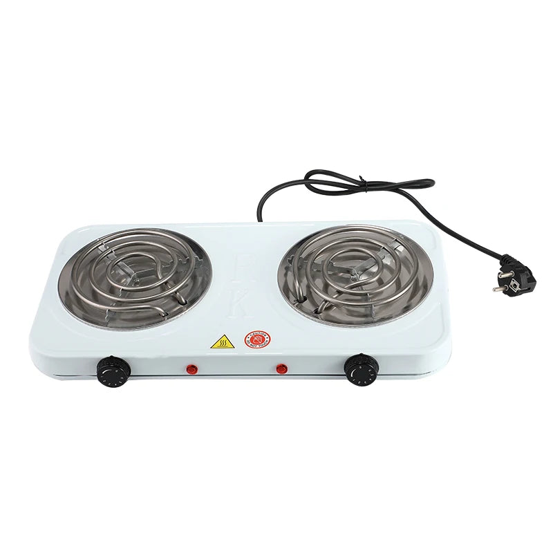 RTS 2000w Electric Hot Plate Cookwares Portable Electric Double Burner Hot Plate Cooktop Countertop Stove