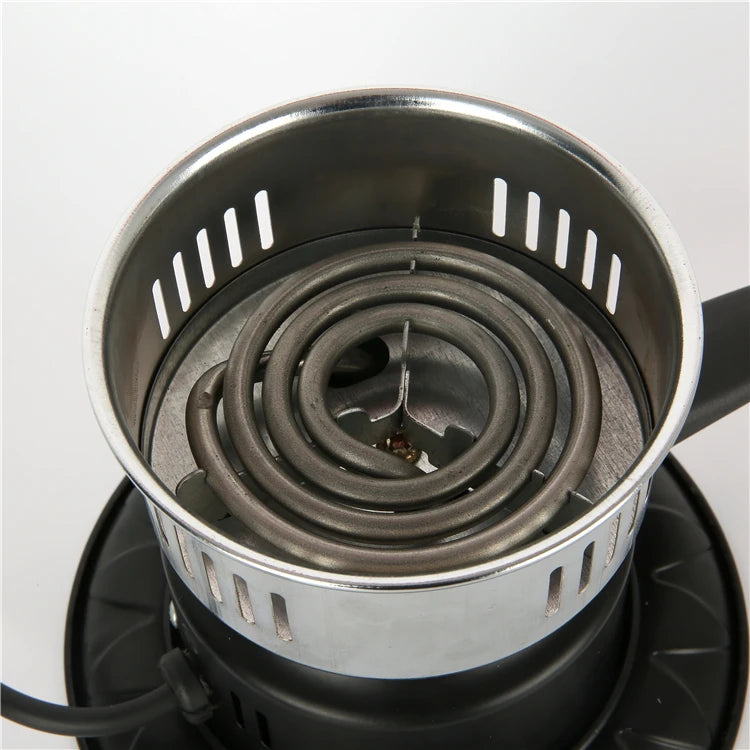 RTS Wholesale High Quality Electric Coal Starter Hookah Charcoal Burner 450W Stainless Steel Electric Fire Starter