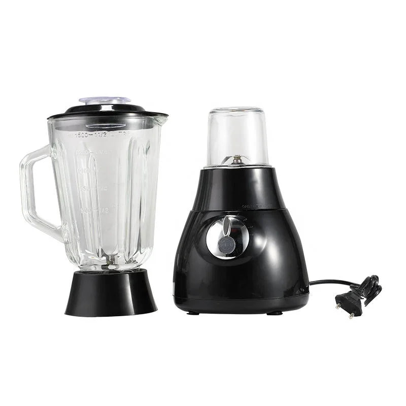 2024 Household Kitchen 450W Multifunctional Glass Blender Electric Food Processing Machine for Hotels