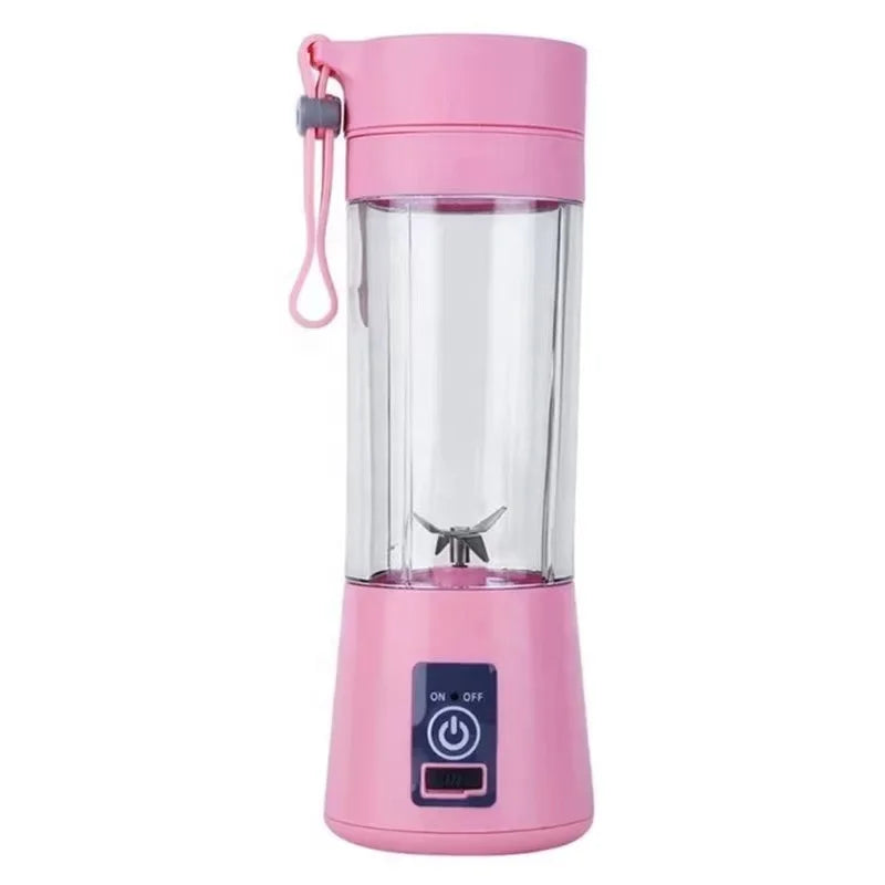 Portable Mini Electric Blender Home Usb 6 Blades Blender Juicer Cup Machine Rechargeable Fruit Juice Blenders