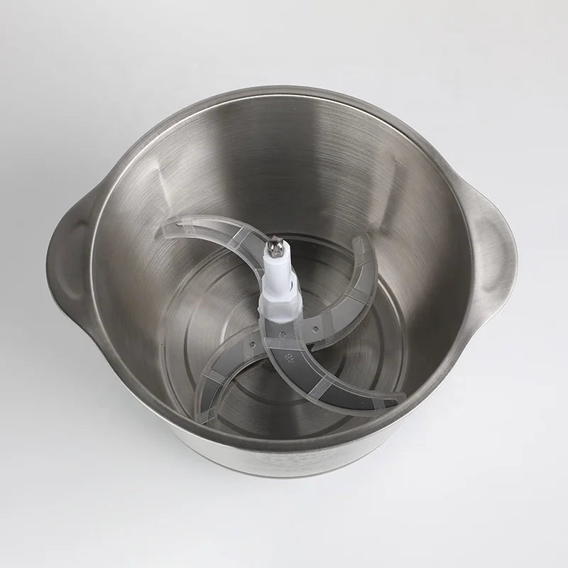 RTS 5.5L 1500W Stainless Steel Small Vegetable Mixer Multi-function Electric Meat Chopper Mini Meat Grinder