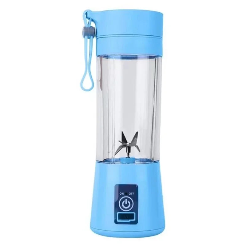 Portable Mini Electric Blender Home Usb 6 Blades Blender Juicer Cup Machine Rechargeable Fruit Juice Blenders