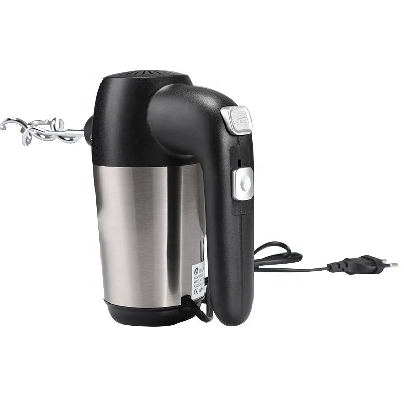 RTS New Mini Electric Hand Held Mixer 350W Household Electric Dough Food Mixer Hand Mixer Beater