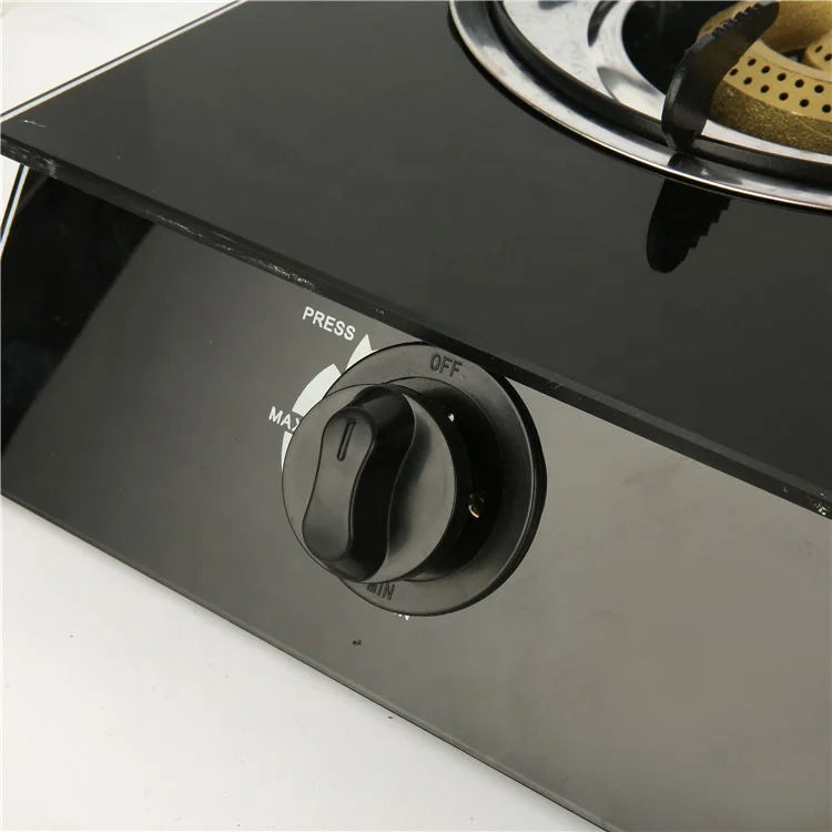 2024 New Style Kitchen Appliances Tempered Glass Top Cooking Built-in 2 Burner Gas Stove