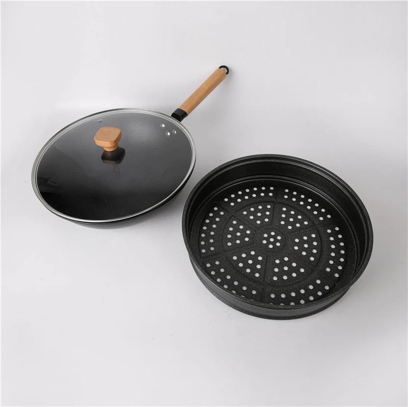 Wholesale Multi-piece Stew Pan Frying Pan Kitchen Non Stick Cookware 4 Piece Set Non Stick Cooking Utensil Set