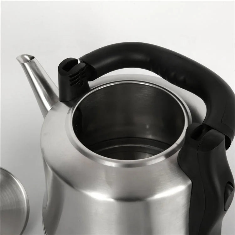 Wholesale Big Size 4L Electric Kettle Stainless Steel Black Fast Water Boiling Electric Kettle