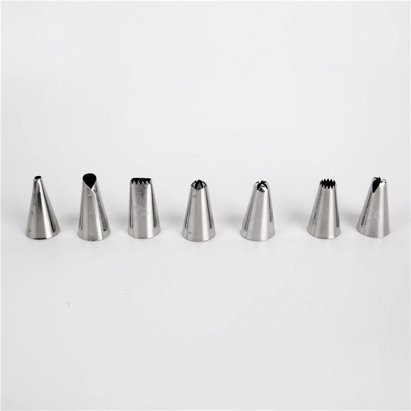 RTS Diy Biscuits Cookie Press Gun Kit Stainless Steel 13 Cookie Mold Discs 8 Piping Nozzles Churros Maker Machine Set Tool Kit