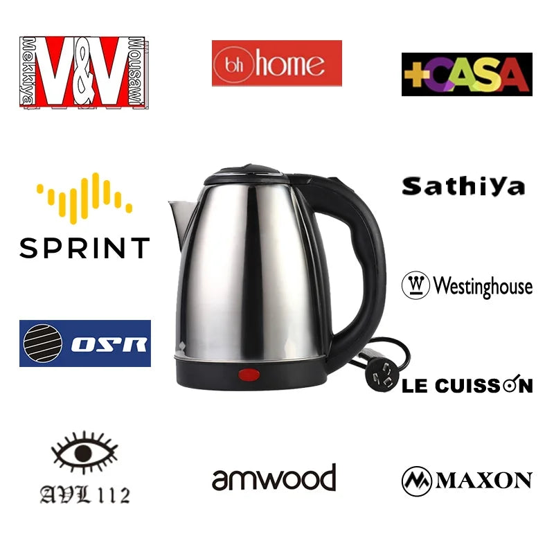Wholesale Cheap 2.0L Capacity Electric Kettle Stainless Steel With Argentina Plug