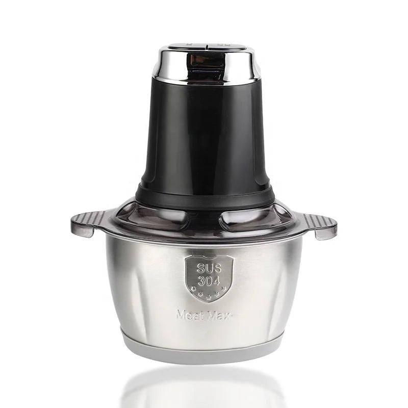 Wholesale 304 Stainless Steel Household 2.5L Mini Food Chopper Processor Electric Meat Grinder