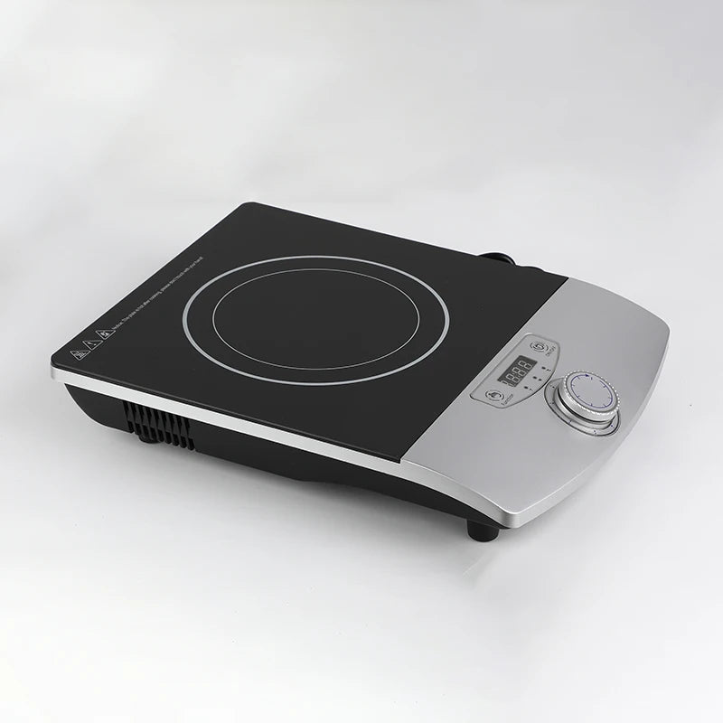 2024 Multi Functional Electric Hot Pot Stove Knob Intelligent Induction Cooker 2200W for Home Cooking