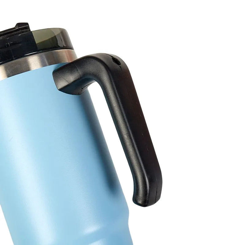 Free Plastic Acrylic Tea Coffee Lid Insulated Cups 600ml Thermos Vacuum Double Wall Stainless Steel Tumblers