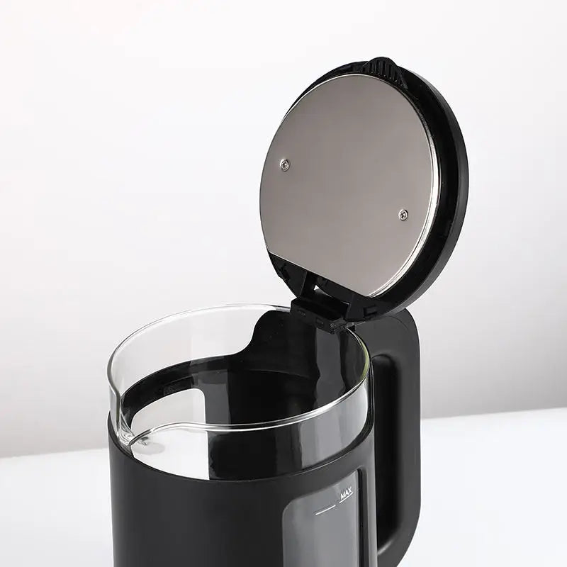 2024 Wholesale 2.3L Glass Electric Kettle with Boil-Dry Protection and Visible Window Keep Hot Feature for Household Use