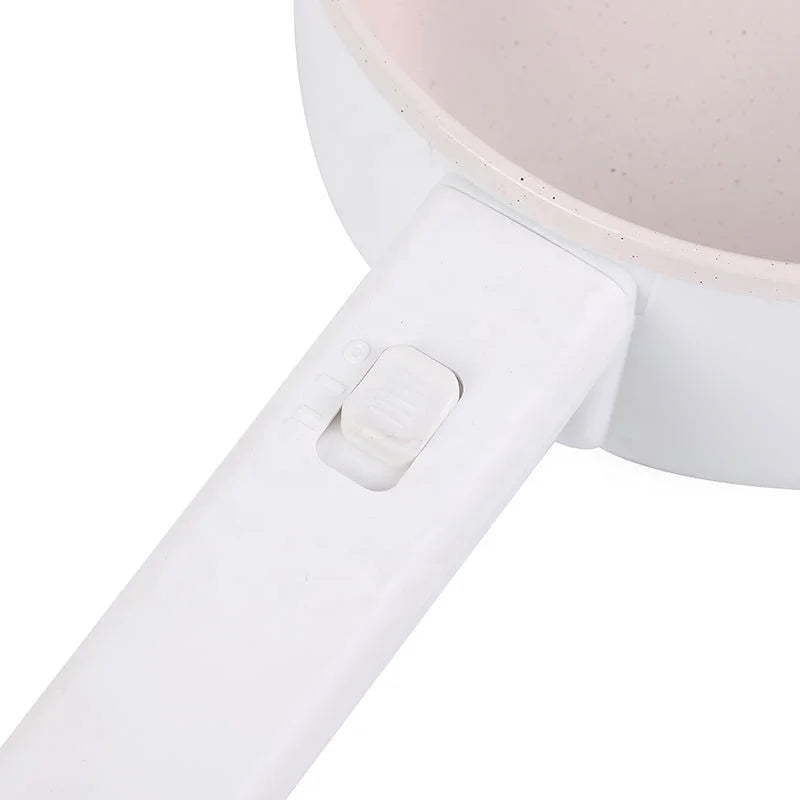 700W 1.8L 220V 18CM Mini Food Noodle Soup Travel Portable Pot Electric Multi Cooking Pot with Steamers