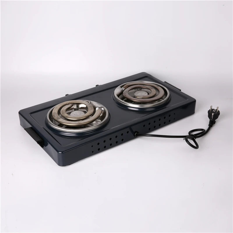 RTS Home Appliance Double Burner Coil Hotplate Portable Cooking Stove Electric Hot Plates for Cooking