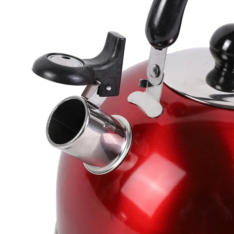 RTS 3L 201 Stainless Steel Stove Top Whistling Tea Kettle Water Kettle Camp Kettle