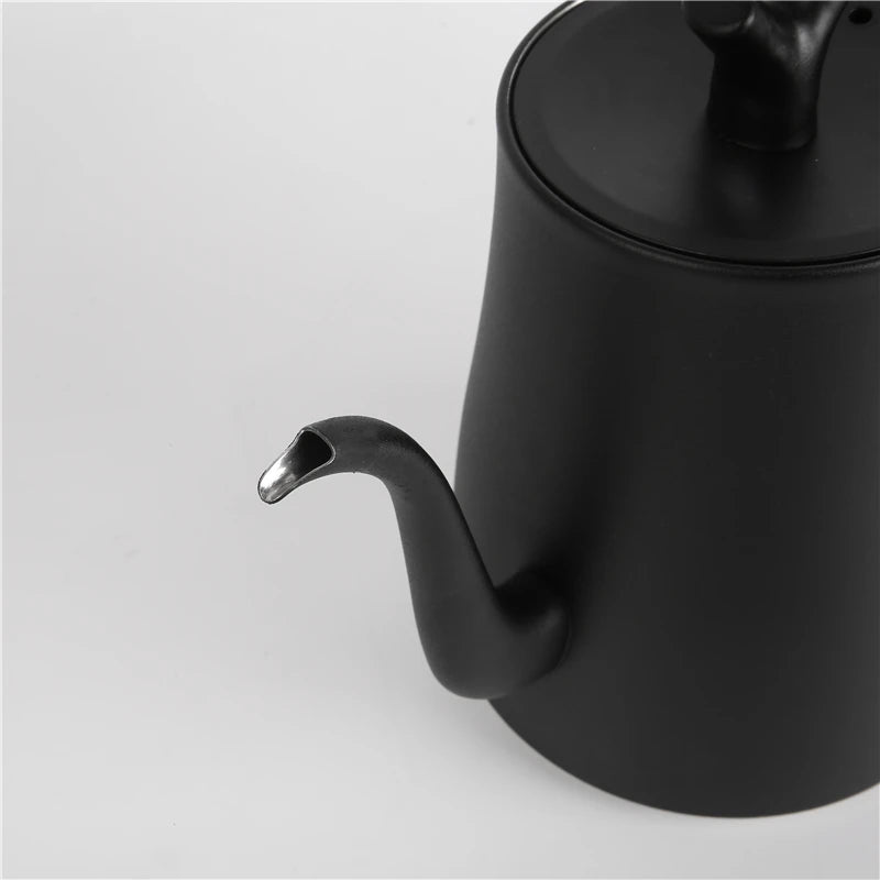 RTS Wholesale 304 Stainless Steel Pour Over Tea Coffee Tool Temperature Control Electric Gooseneck Kettle