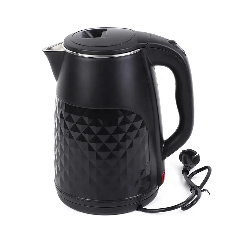 RTS New 1500W Electric Water Kettle 2.5L 220V Stainless Steel 75cm Big Capacity Automatic Turn Coffee Heater for Household Use